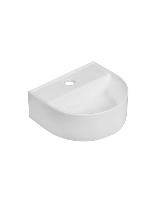 Ravenna Wall Mounted Wall-mounted Sink Porcelain 32x28x13cm