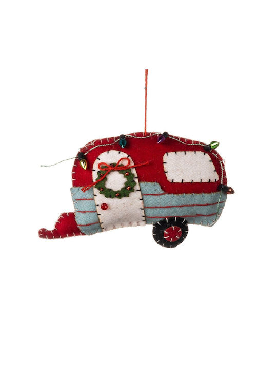 Synchronia Christmas Trailer Ornament 12x7cm