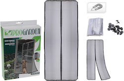 Progarden Fiberglass Magnetic Mosquito Net for Door Black 220x50cm 510483