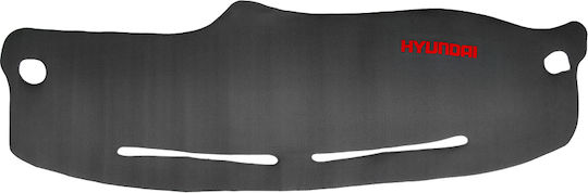 Autoline Car Dashboard Cover with Emblem for Ford Escort Black Colour