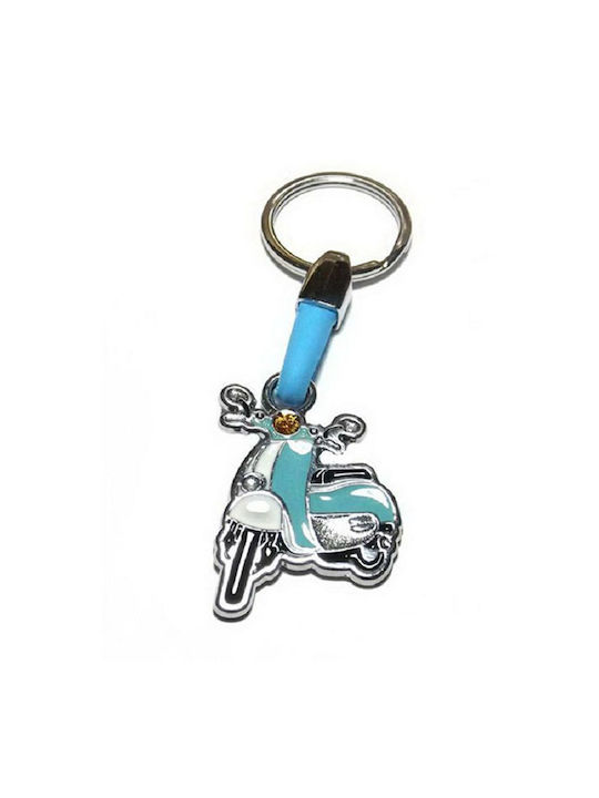 Keychain Metallic Light Blue