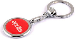 Aprilia Metallic Red Keychain