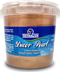 Tetralux Decor Pearl Χρωστική Χειροτεχνίας Καφέ...