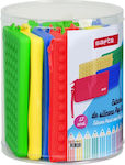 Safta Fabric Pencil Case with 1 Compartment 12pcs