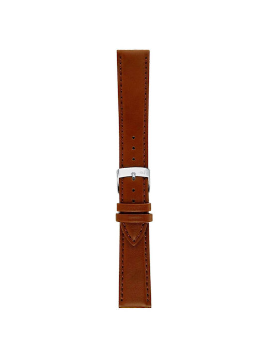 Morellato Leather Strap Brown 20mm