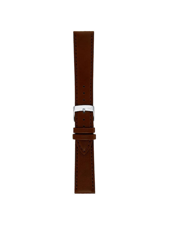 Morellato Leather Strap Brown 22mm