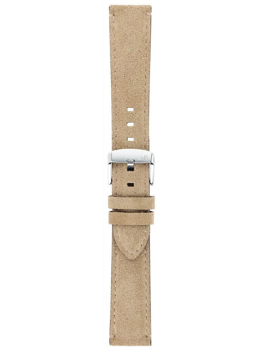 Morellato Leather Strap Beige 22mm
