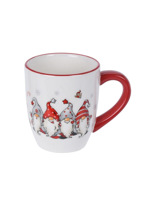 Christmas Mug Ceramic White 1pcs