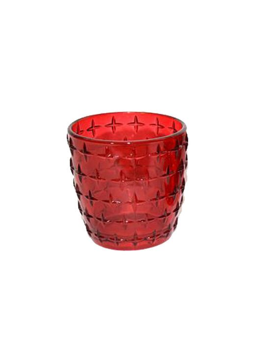 Due esse Weihnachts- Glas Rot 1Stück