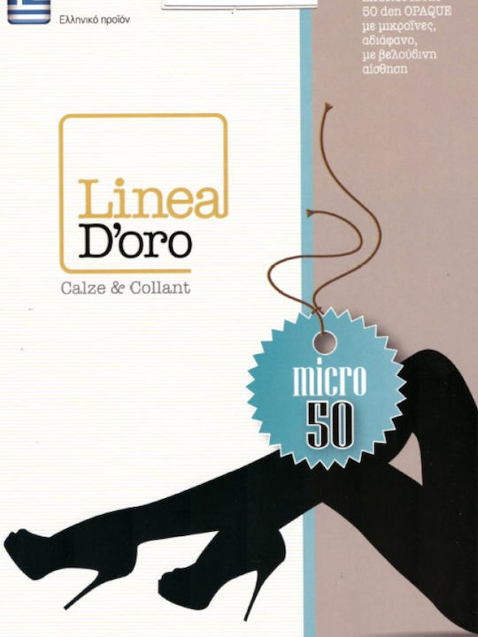 Linea D'oro Οpaque Γυναικείο Καλσόν 50 Den ΓΡΑΦ...