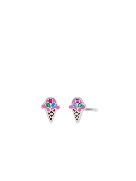 Kids Earrings Studs made of Silver