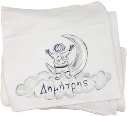 LiebeQueen Christening Oilcloths Set White