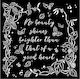 Stamperia Stencil Designs Frame Leaves