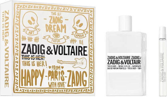 Zadig & Voltaire This is Her! Set pentru femei cu Eau de Parfum 2buc