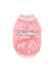 Fuzzyard Pink Dog Coat Small with 26cm Back Length