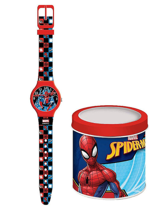 Spiderman Παιδικό Ρολόι Πολύχρωμο
