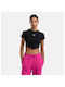 Reebok Damen T-Shirt Schwarz