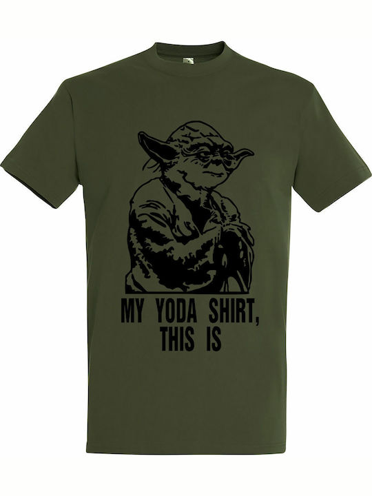 Wars" Army T-shirt Χακί Βαμβακερό