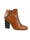 Apostolidis Shoes Дамски ботуши Tabac Brown