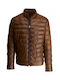 Leather Jacket Tabac Brown