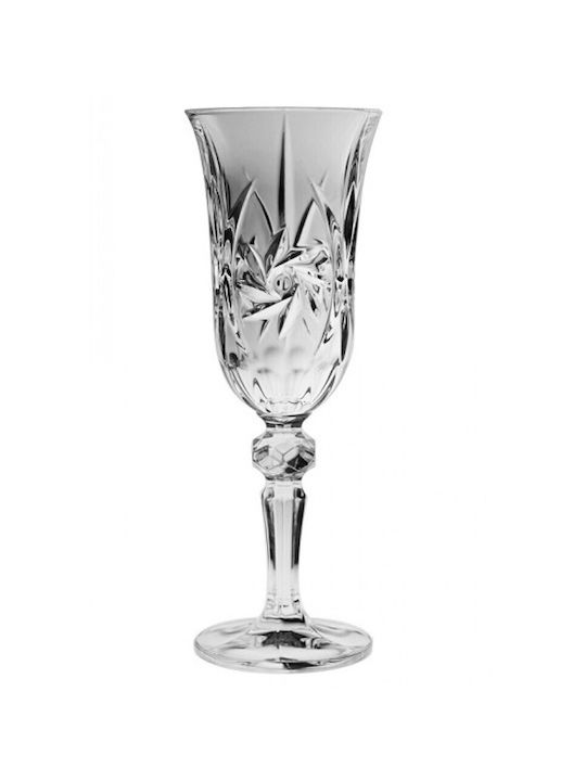 Novaker Glas Champagner aus Kristall Kelch