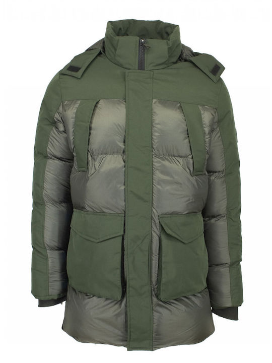 Freeman Clothing Men's Winter Puffer Jacket ΚΥΠΑΡΙΣΣΙ