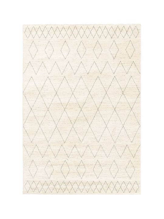 Newplan Luna Modern Bedroom Rugs Set Ecru 24420 3pcs