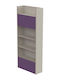 Bücherregal Boden Ecru 91x221cm