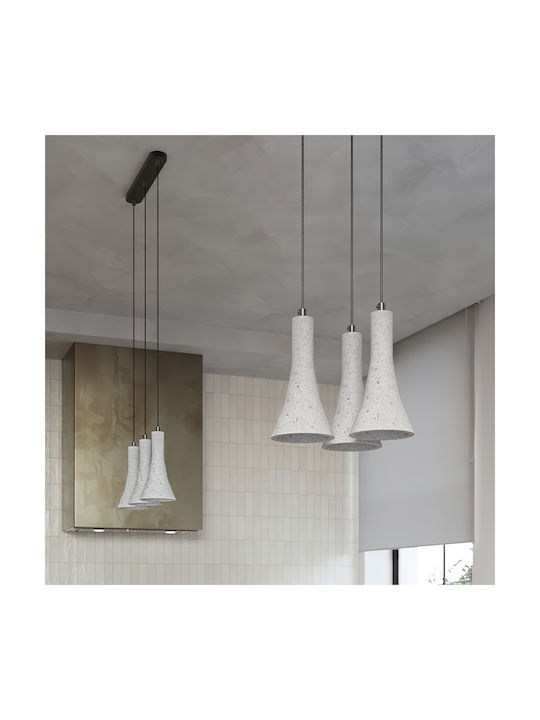 Sollux Pendant Light Gray with Socket E14, E.14 32x15cm