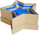 Folia Papier Box für Geschenke Braun