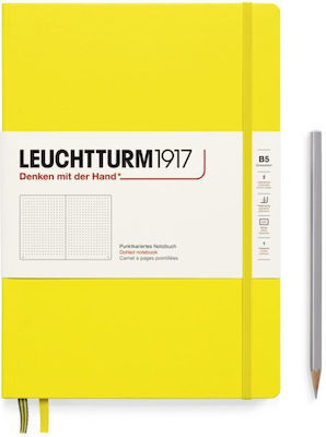 Leuchtturm1917 Notizbuch B5 mit Punkten Gelb