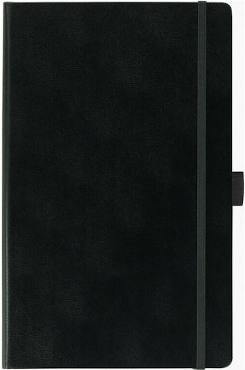 THeofylaktos Ivory Notebook with Blank Pages Black