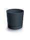 Prosperplast Plastic Jar Anthracite 17.8x17.8x17.5 cm
