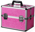 Metallic Cosmetic Case Pink