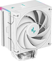 Deepcool AK500S CPU Kühlung für Socket /A/M/4/ /A/M/5/ /1/2/0/0/ /1/1/5/x/ /1/7/0/0/ mit ARGB Beleuchtung Weiß