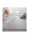 Saray Home Χαλί Ορθογώνιο με Κρόσια Γκρι 200x300cm