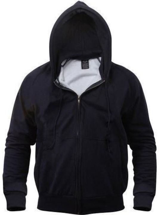 Rothco Herren Winter Jacke Lässig ΜΑΥΡΟ