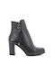 Sopasis Shoes Damen Knöchelstiefel Schwarz