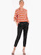 Dama Tesatura Pantaloni Black