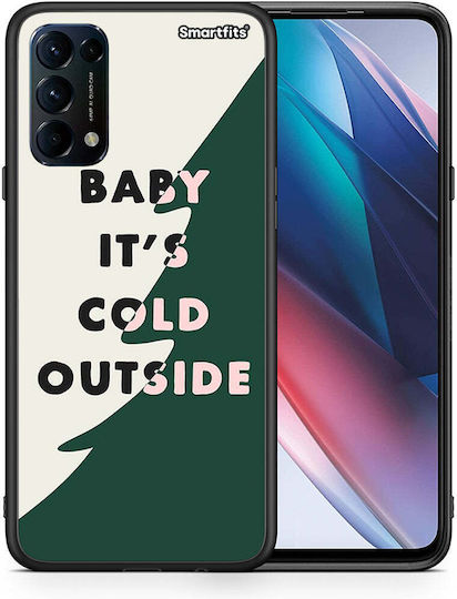 Smartfits Cold Outside Задна корица Многоцветен (Oppo Find X3 Lite)