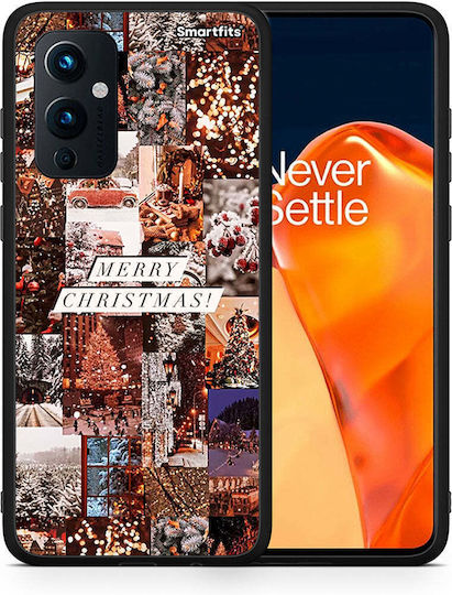 Smartfits Collage Задна корица Черен (OnePlus 9) 8680411234643_47543850991955