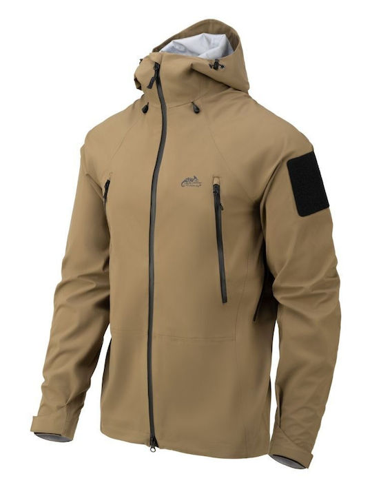 Helikon Tex Αδιάβροχο Κυνηγετικό Μπουφάν Softshell Καφέ