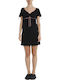 Pepita Winter Damen Nachthemd Nero