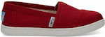 Toms Kids Espradrilles Slip-On Red