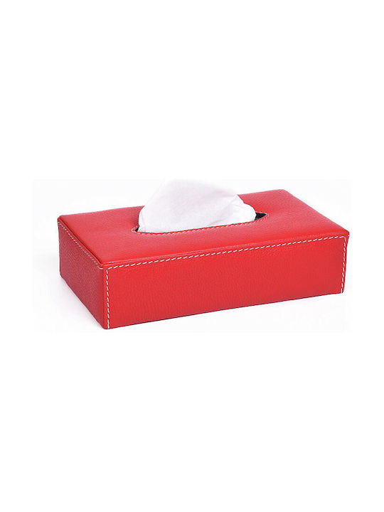 BagCity Θήκη για Χαρτομάντηλα Κόκκινη 23x11.5x5.5cm SLTIS12