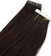 Seamless1 Sticker Extension with Natural Hair Remy 55cm Ultimate Range 20pcs