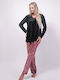 Cherry Underwear Set Pijamale pentru Femei Catifea Cherry (Cherry)