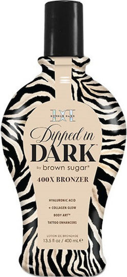 Brown Sugar Dipped In Dark 400x Bronzer Autobronzant Loțiune Corp Amaruie 221ml