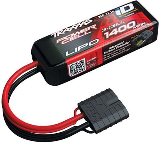 Traxxas Li-Po Batterie 11.1V 1400mAh 25C 3S iD Für RC-Fahrzeug