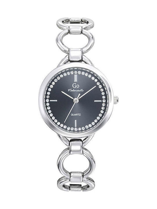 Gocomma Women's Watch with Silver Metal Bracelet